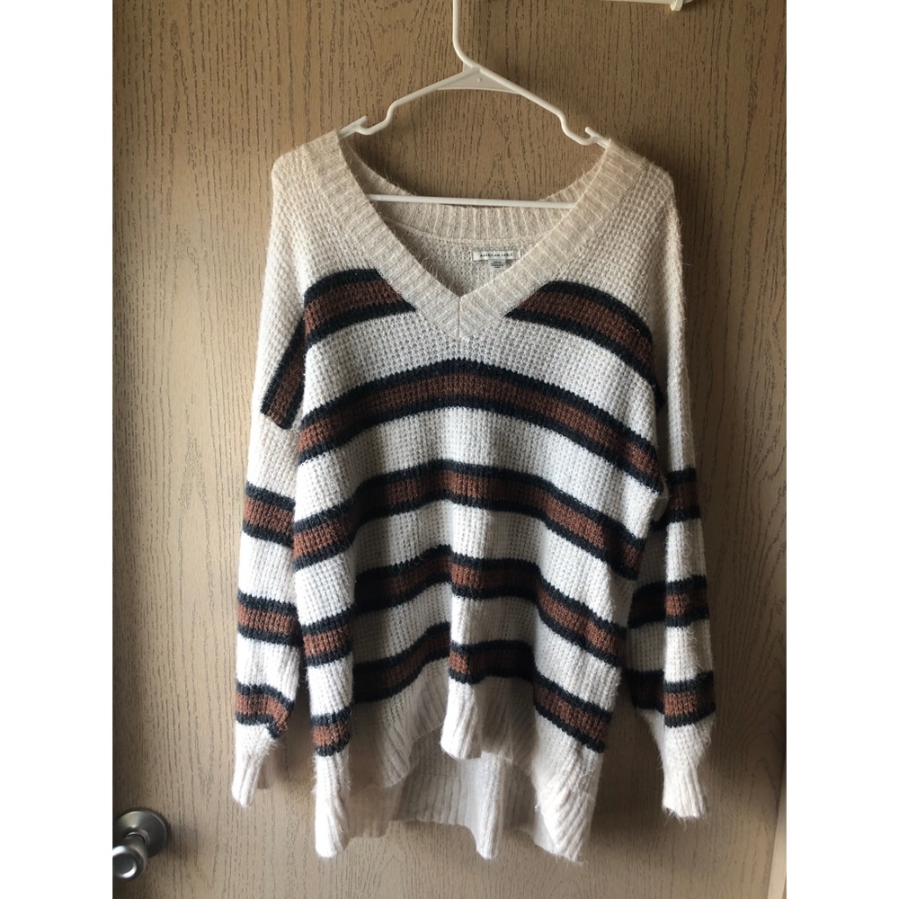 American Eagle Striped Sweater